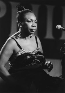 Nina Simone, Maastricht Jazz Festival, 1992. Creator: Brian Foskett