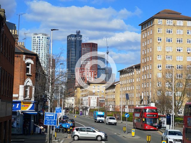 Nine Elms, London,UK, Oct 2021. Creator: Ethel Davies.