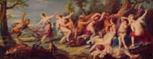 Ninfas Sorprendidas Por Satiros (Diana and Nymphs Surprised by Satyrs), 1639-1640, (c1934). Artist: Peter Paul Rubens