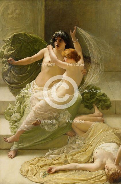 Niobe, 1881. Artist: Schäfer, Henry Thomas (1854-1915)