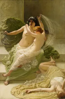 Niobe, 1881. Artist: Schäfer, Henry Thomas (1854-1915)