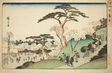 Nippori, from the series "Famous Places in the Eastern Capital (Toto meisho)", c. 1835/38. Creator: Ando Hiroshige