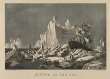 Nipped in the Ice, 1876-94., 1876-94. Creators: Nathaniel Currier, James Merritt Ives, Currier and Ives