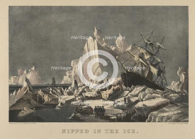 Nipped in the Ice, 1876-94., 1876-94. Creators: Nathaniel Currier, James Merritt Ives, Currier and Ives.