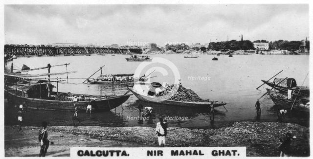 Nir Mahal Ghat, Calcutta, India, c1925. Artist: Unknown
