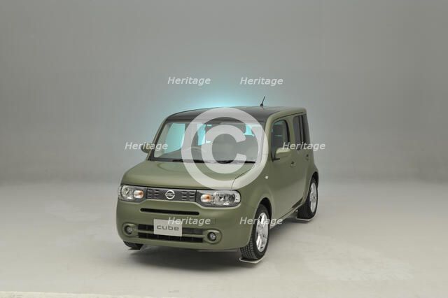 Nissan Cube 2008. Artist: Simon Clay.