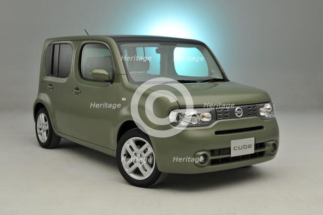 Nissan Cube 2008. Artist: Simon Clay.