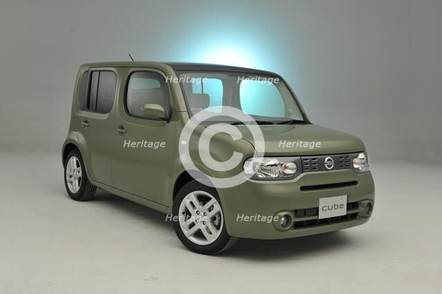 Nissan Cube 2008. Artist: Simon Clay.