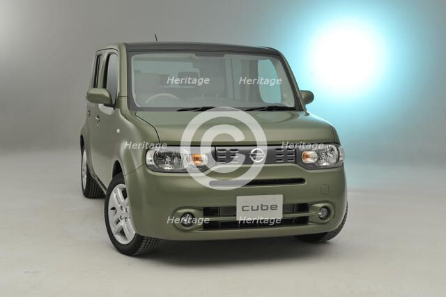 Nissan Cube 2008. Artist: Simon Clay.