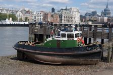 Nr Oxo Tower, London, England, 3/9/10. Creator: Ethel Davies