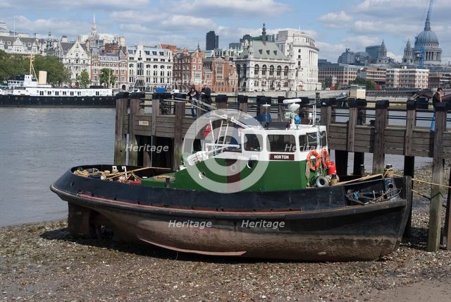 Nr Oxo Tower, London, England, 3/9/10.  Creator: Ethel Davies.