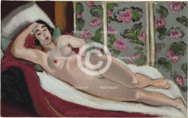 Nu à la chaise longue, 1923. Creator: Henri Matisse.