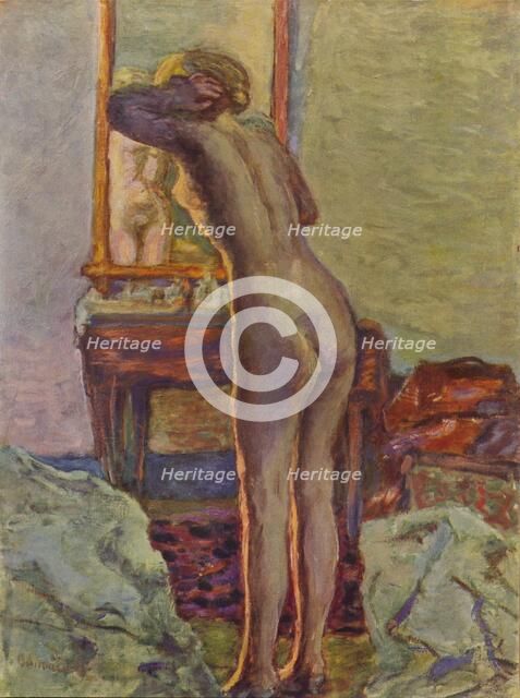 'Nu A La Coiffeuse', 1935. Artist: Pierre Bonnard.