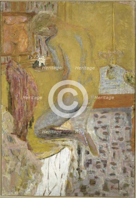 Nu de dos à la toilette (Nu jaune), 1934.
