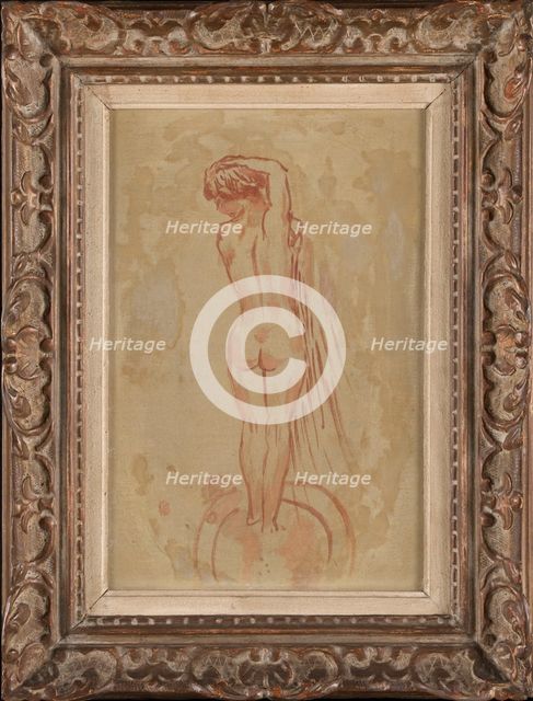Nu de dos, c.1905. Creator: Pierre Bonnard.