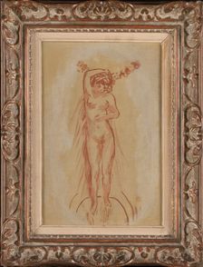Nu de face, c.1905. Creator: Pierre Bonnard