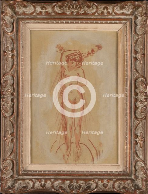 Nu de face, c.1905. Creator: Pierre Bonnard.