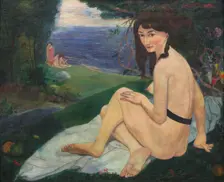 Nu de la comtesse d'Hauteroche, 1896. Creator: Seguin, Armand (1869-1903)