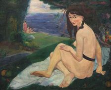 Nu de la comtesse d'Hauteroche, 1896. Creator: Seguin, Armand (1869-1903)