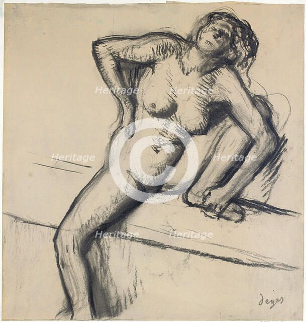 Nu, End 1890s. Artist: Degas, Edgar (1834-1917)