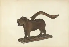 Nutcracker - Dog, 1935/1942. Creator: Gerald Transpota