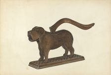 Nutcracker - Dog, 1935/1942. Creator: Gerald Transpota
