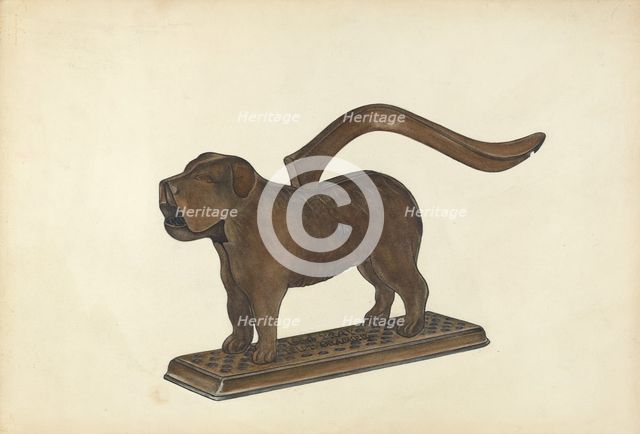 Nutcracker - Dog, 1935/1942. Creator: Gerald Transpota.