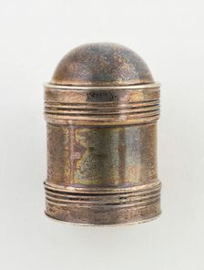 Nutmeg Grater, Birmingham, c. 1794/95. Creator: Joseph Taylor