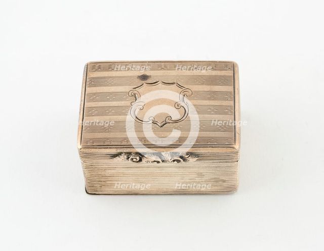 Nutmeg Grater, Birmingham, c. 1842/43. Creator: Marked CW.