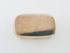Nutmeg Grater, London, c. 1780/81. Creator: Unknown