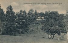 Nuwara Eliya Golf Links, Driving on the 7th Tee, Ceylon c1900
