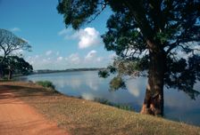 Nuwara Wewa, an artificial lake, in Anuradhapura, 2nd century