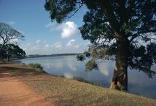 Nuwara Wewa, an artificial lake, in Anuradhapura, 2nd century