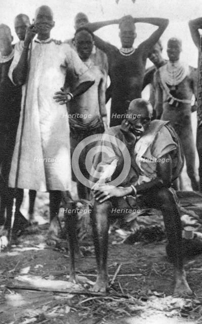 Nuan Atojian, the Bahr el Arab, Sudan, 1925 (1927). Artist: Thomas A Glover