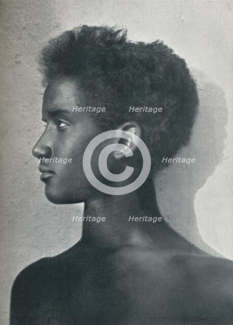 Nubian boy from Southern Kordofan, 1912. Artist: G Pluschow.