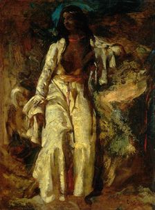 Nubian Woman, 1825/30. Creator: Jules-Robert Auguste