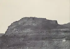 Nubie. Forteresse D'Ibrym (Ancienne Premmis). Vue prise au sud., 1850. Creator: Maxime du Camp