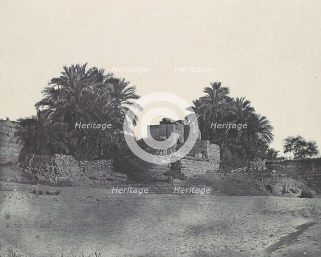 Nubie. Philoe, 1850. Creator: Maxime du Camp.