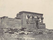 Nubie. Temple de Déböd. Parembole de l'itinéraire d'Antonin, 1850. Creator: Maxime du Camp