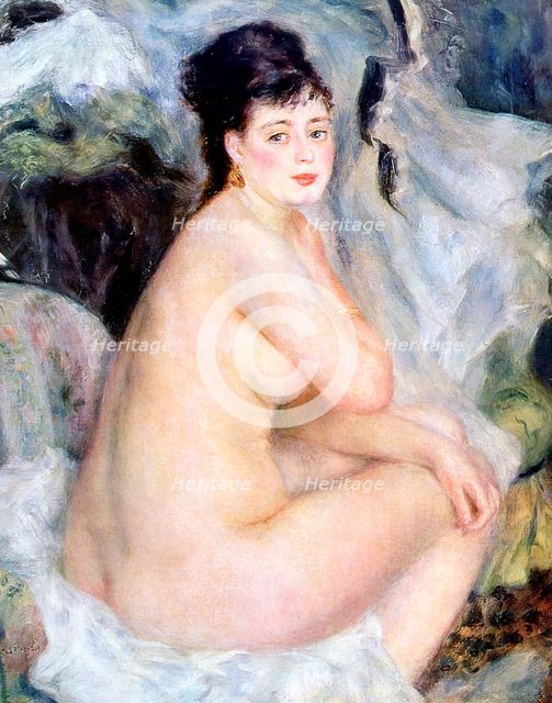'Nude', 1876. Artist: Pierre-Auguste Renoir