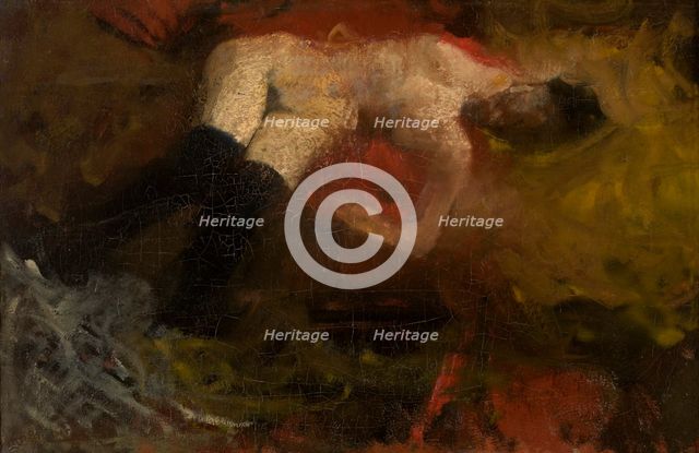 Nude, 1885. Creator: George Hendrik Breitner.