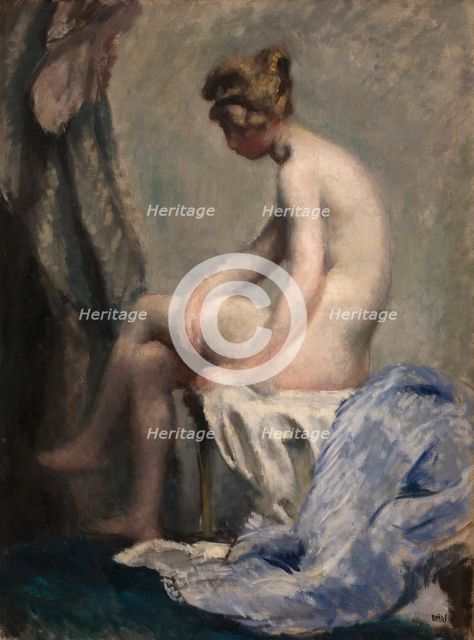 Nude, 1902. Creator: Wojciech Weiss.