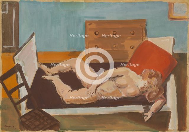 Nude, 1934. Creator: Cyprian Majernik.