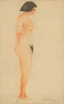 Nude, 1930. Creator: Zolo Palugyay