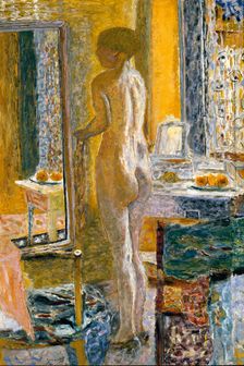 Nude with mirror (Nu au miroir) , 1931. Creator: Bonnard, Pierre (1867-1947)