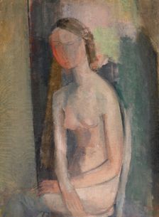 Nude with Arms Crossed, 1927. Creator: Hippolyte Daeye