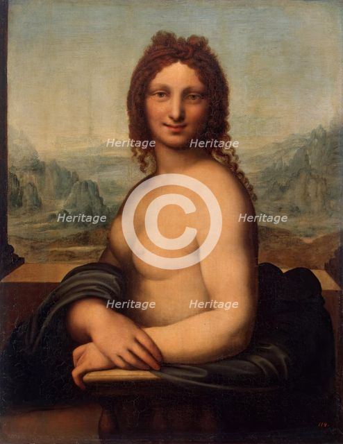 Nude Woman, 1550. Creator: School of Leonardo da Vinci.