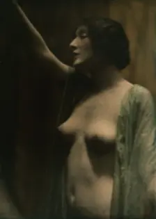 Nude woman, possibly Audrey Munson, between 1906 and 1942. Creator: Arnold Genthe