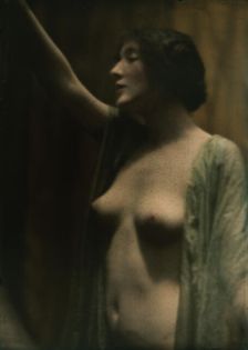 Nude woman, possibly Audrey Munson, between 1906 and 1942. Creator: Arnold Genthe