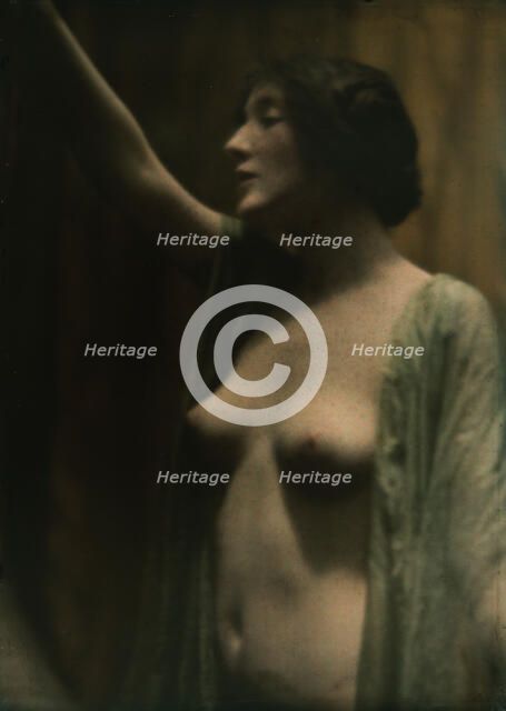 Nude woman, possibly Audrey Munson, between 1906 and 1942. Creator: Arnold Genthe.